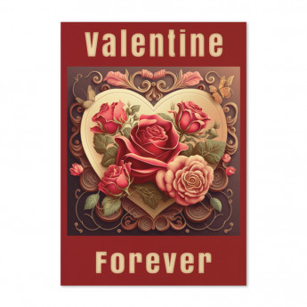 Valentine Forever - Valentine card