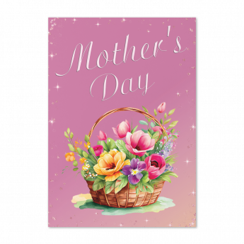 Mother's Day card - perfect in pink!